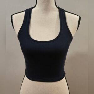 Madhappy Ribbed Tank Navy Small